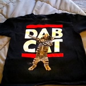 DAB CAT kids shirt